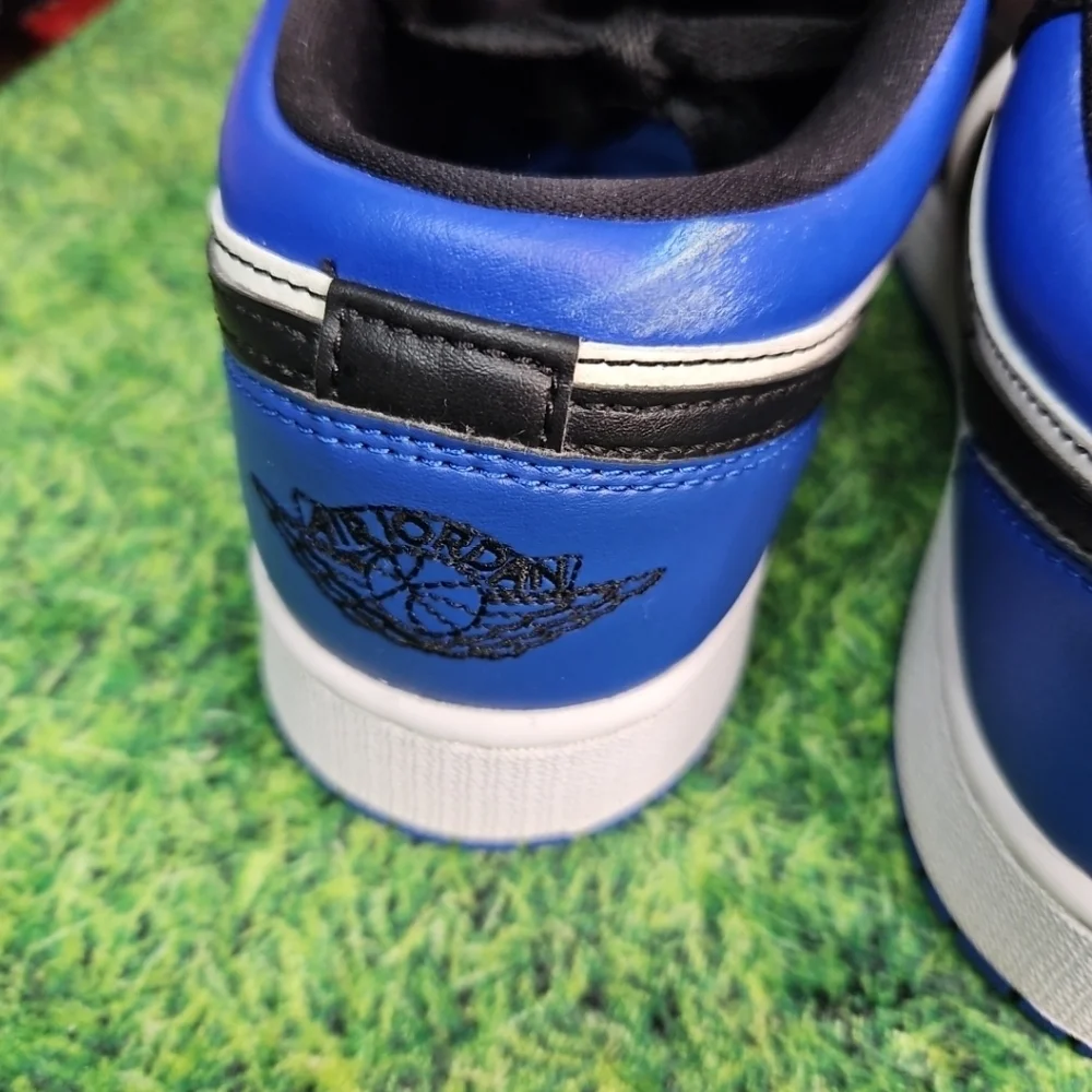 Nike Air Jordan 1 Low GS OG Royal Toe 553560-140 Size 5.5 (7 Wmn) CLEAN!!! Mens - Picture 16 of 16